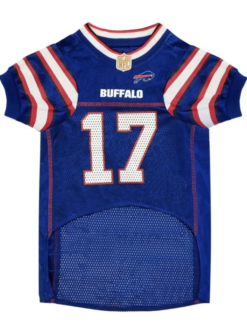 NFL Buffalo Bills Josh Allen #17 Dog Jersey Pet Shirt Size Medium NWOT